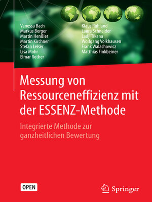 cover image of Messung von Ressourceneffizienz mit der ESSENZ-Methode